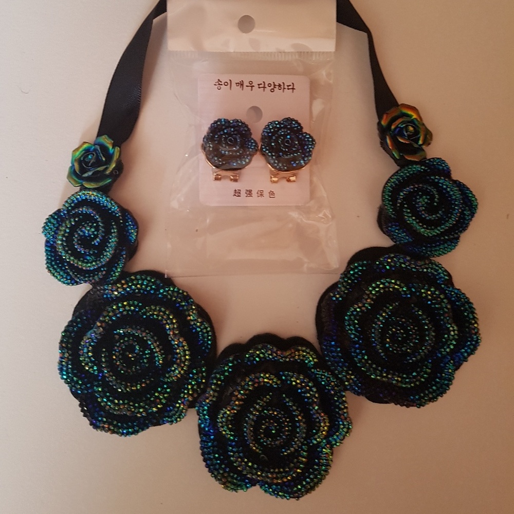 Earring & necklace set